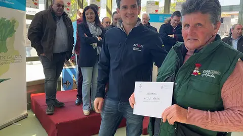 Unha das produtoras premiadas.