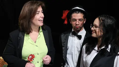 Ministra do Trabalho, Solidariedade e Segurança Social, Ana Mendes Godinho, na apresentação do programa Garantia para a Infância, Lisboa.