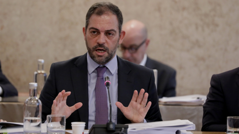 Ministro do Ambiente e da Ação Climática, Duarte Cordeiro, interveio na audição regimental da Comissão de Ambiente e Energia na Assembleia da República, Lisboa.