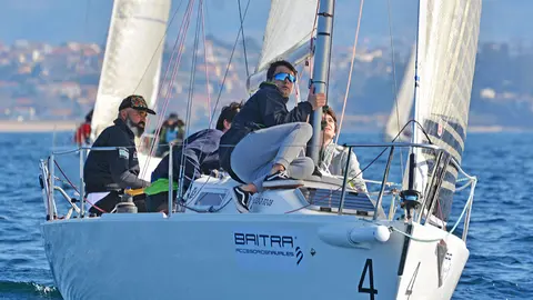 El Fibra Coruña de Miguel Fernández Vasco dio la campanada. JOSÉ RAMÓN LOURO.