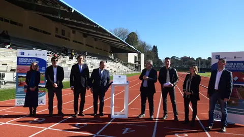 Lete Lasa destaca la importancia de una obra en la que trabajaron cuatro administraciones.