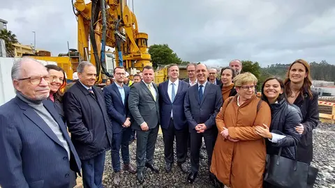 Ministro da Saúde, Manuel Pizarro, visita obras de construção da Unidade de Saúde Mental Comunitária de Gondomar.