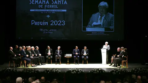 El presidente de la Xunta intervino en el acto del pregón que da inicio a la celebración, declarada de Interés Turístico Internacional en el año 2014.