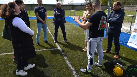 Daniel Benavides e Nidia Arévalo presentaron hoxe a I Edición de Molis Legend.
