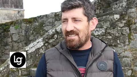 Yonathan Pino, en el papel de Jesucristo en la Pasión, Muerte y Resurreción que se representa en el Via Crucis.