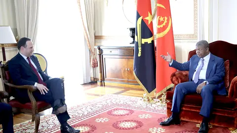 Ministro das Finanças, Fernando Medina, foi recebido pelo Presidente da República de Angola, João Lourenço.