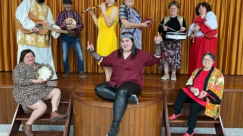 Grupo de teatro San Fins de Rebordáns.