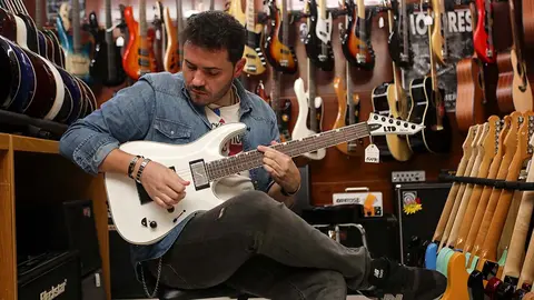 actuará no Wanda Metropolitano formando parte da Rockin’1000. J. SANTOME.