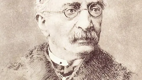 Retrato de Colmeiro por Manuel Mampaso.