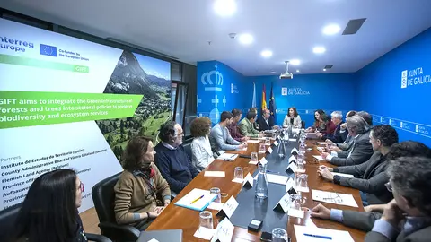 La conselleira de Medio Ambiente, Territorio e Vivenda participó en la presentación del proyecto Green Infrastructure for Forest and Trees del programa Interreg Europe-FEDER.