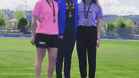 Carmen Sanchez 1ª e Paula Piñón, 2ª.