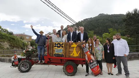 El conselleiro de Cultura, Educación, FP é Universidades participa en la presentación de esta noticia nueva edición del evento de O Porriño.