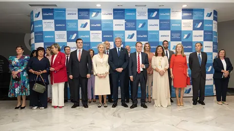 El presidente de la Xunta participó en el acto de entrega de las Medallas Anfaco-Cecopesca 2023.