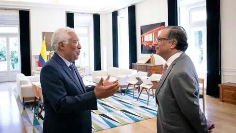 Primeiro-Ministro António Costa com o Presidente da República da Colômbia, Gustavo Petro, Lisboa.
