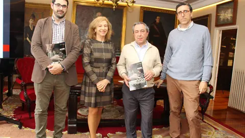 José Pereira, María Méndez, José Ángel Otero y Claudio Sánchez de la Nieta.