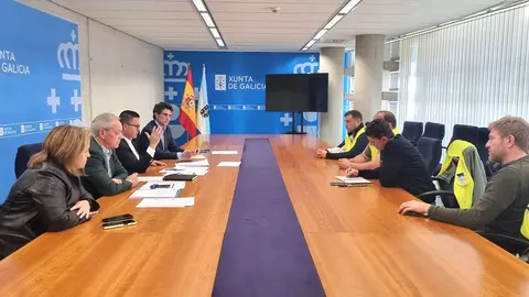 El conselleiro do Medio Rural mantuvo en la Delegación de la Xunta en Lugo un encuentro con esta asociación.