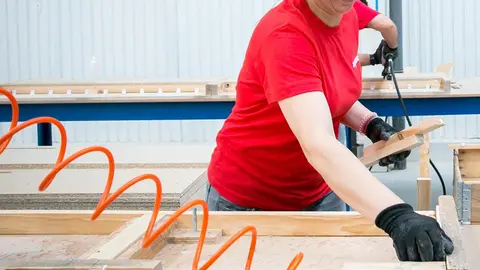 Fábrica de mobiliário.