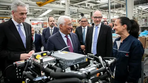 Primeiro-Ministro António Costa e Secretário de Estado da Economia, Pedro Cilínio, visitam fábrica de veículos comerciais ligeiros elétricos, Abrantes.