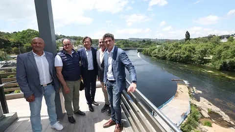 El secretario xeral para el Deporte también destacó el alto nivel del club en natación, orientación al tenis y los cerca de 17.000 socios que lo convierten en uno de los clubes más numerosos de Galicia.
