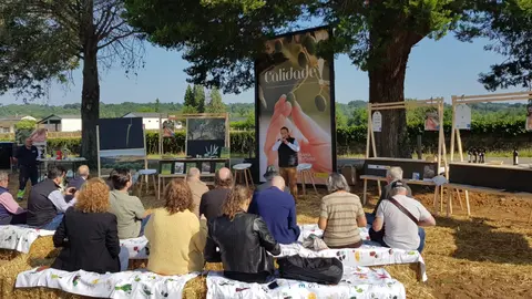 El director de la Agencia Gallega de la Calidad Alimentaria participó en la localidad luguesa de A Pobra do Brollón en la presentación del proyecto Impulso del olivo en Galicia.