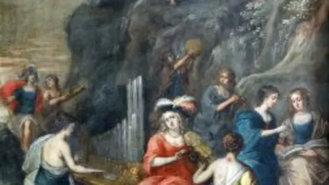 El cuadro de Parnaso.