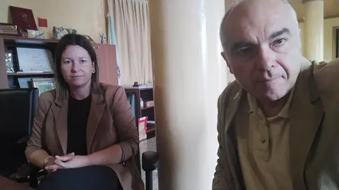 Roberto Ledo entrevista á alcaldesa de Salvaterra, Marta Valcárcel.