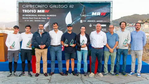 Nuevos campeones gallegos de A Dos. CLARA GIRALDO.