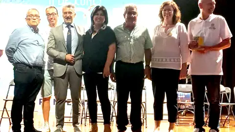 Alfombristas italianos y ponteareanos.