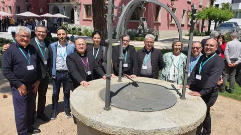 Reunión de las comisiones para el sostenimiento de la Iglesia en Madrid.