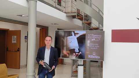 El presidente del Consello Regulador, Juan Manuel Casares-