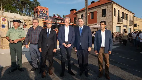 El presidente de la Xunta participó en el acto de inauguración del hotel Villa México en Nogueira de Ramuín (Ourense).