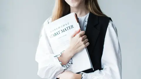 A compositora ponteareá María Domínguez.