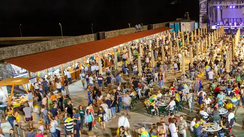 Noites máxicas do verán cultural de Salvaterra no recinto amurallado.