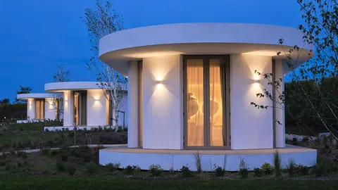 "Necesariamente, aquí, el alma se serena en su ser al atisbar la impresión inmediata de un puro paraíso".