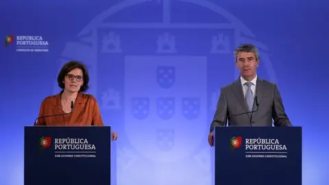 Conferência de imprensa do Conselho de Ministros.