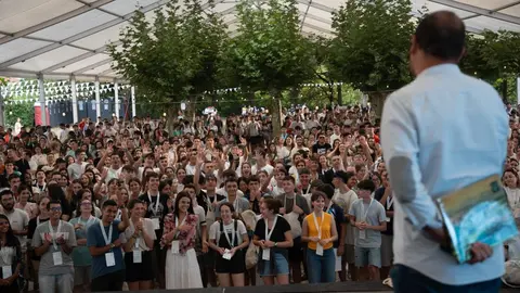 Mocidade Xetafe, Madrid, de paso á XMX Lisboa, en Tui.