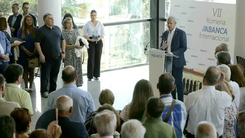 O presidente da Xunta participou hoxe na VII Romería Abanca Internacional.