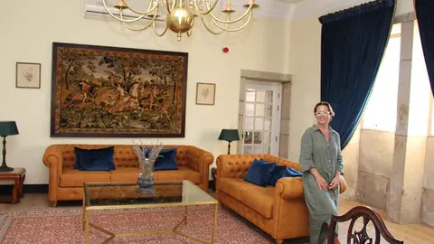 Cesarina Neves es la propietaria de Convento Val de Pereiras, en Ponte de Lima.