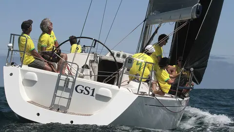 GS1 del gijonés Fernando Alonso a la caña (Foto Félix G.Muñiz)