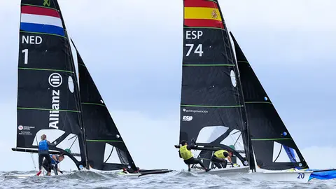 49er.- Diego Botín y Florian Trittel. SAILING ENERGY.