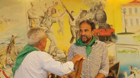 Roberto Vidal, confrade de honra da Confraría do Viño do Condado do Tea e Espumantes.