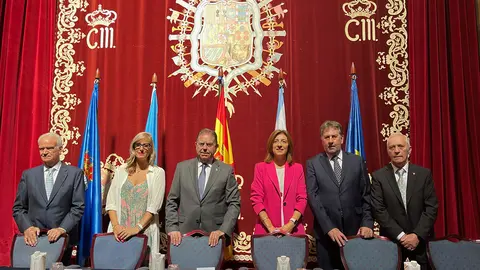 La vicepresidenta segunda y conselleira de Medio Ambiente, Territorio y Vivienda en los actos de celebración del Día de Galicia en Asturias.