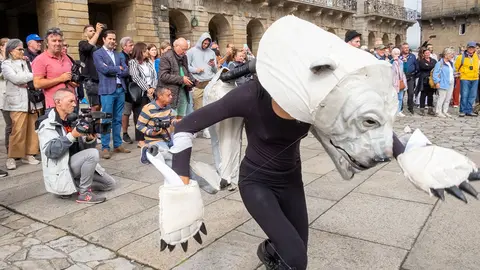 O director da Axencia Galega das Industrias Culturais participa na presentación da mostra que terá lugar en Santiago de Compostela entre o 7 e 15 de outubro cun cartel formado por unha trintena de compañías.