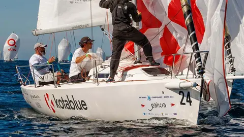 El Kotablue de Miguel Fernandez encabeza la clasificación corinthian. LALO R VILLAR.