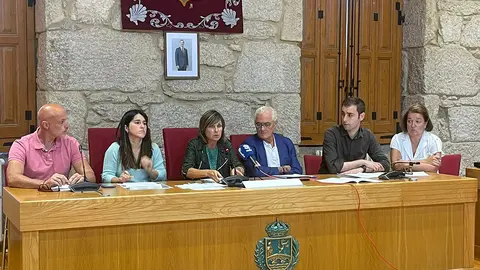 Membros do grupo de goberno municipal.
