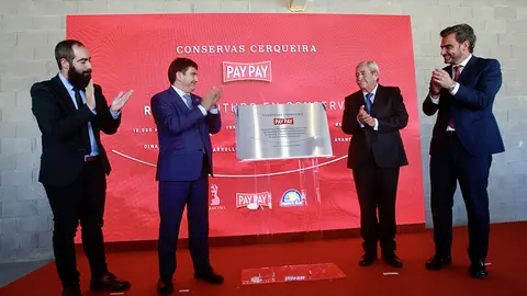 Conservas Cerqueira. descubrimiento placa conmemorativa.