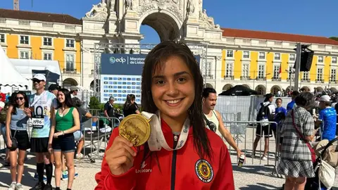 Vanessa Pedreira, Campeã Nacional de Maratona Sub-23.