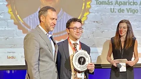 Tomás Aparicio, de la Universidad de Vigo.