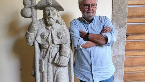Jorge Martínez Cava, presidente de la Federación Española de Asociaciones de Amigos del Camino de Santiago (FEAACS)