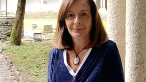 Elvira Larriba, subdelegada de Patrimonio de la diócesis de Tui-Vigo.